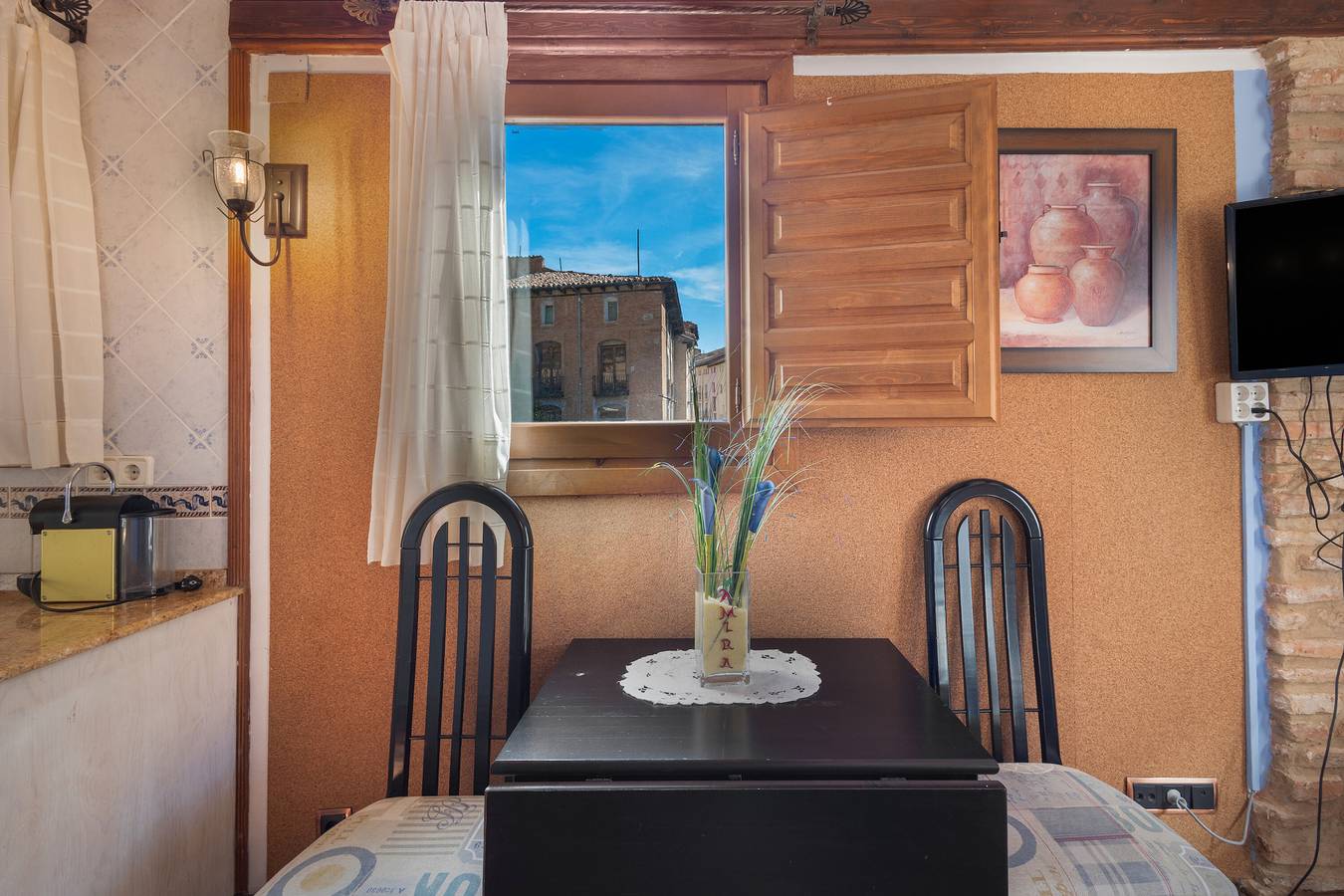 Apartamento entero, Apartamento 'Amira' con Wi-Fi y aire acondicionado in Daroca, Provincia de Zaragoza