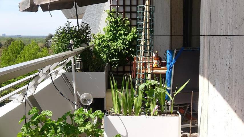 Gîte pour 2 personnes, avec vue ainsi que piscine et jardin, adapté aux familles à Francfort-sur-le-Main - 4