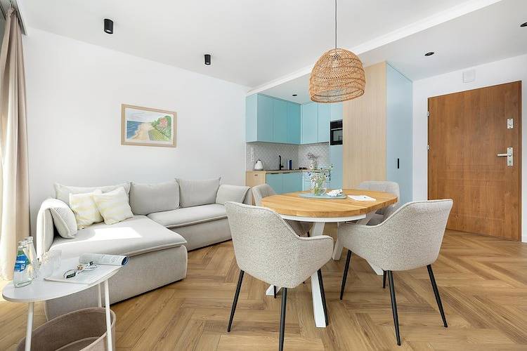 Ganze Wohnung, Komfortable Wohnung mit Terrasse in Trzęsacz, Powiat gryficki