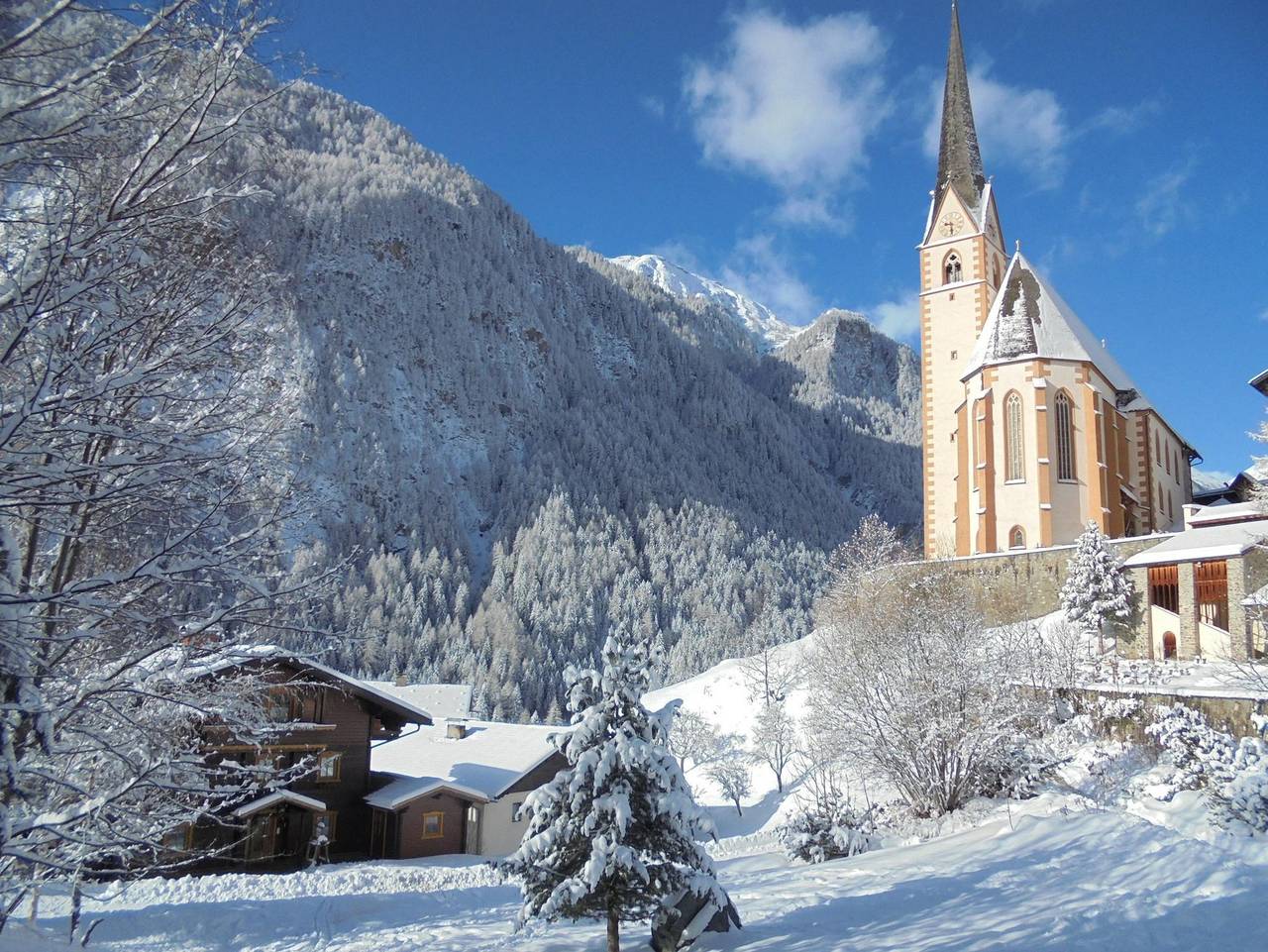 Ganze Ferienwohnung, Ferienhaus Unterkircher-Wallner - Appartement/Fewo, Dusche o. Bad, Wc, 2 Schlafräume in Heiligenblut, Oberkärnten