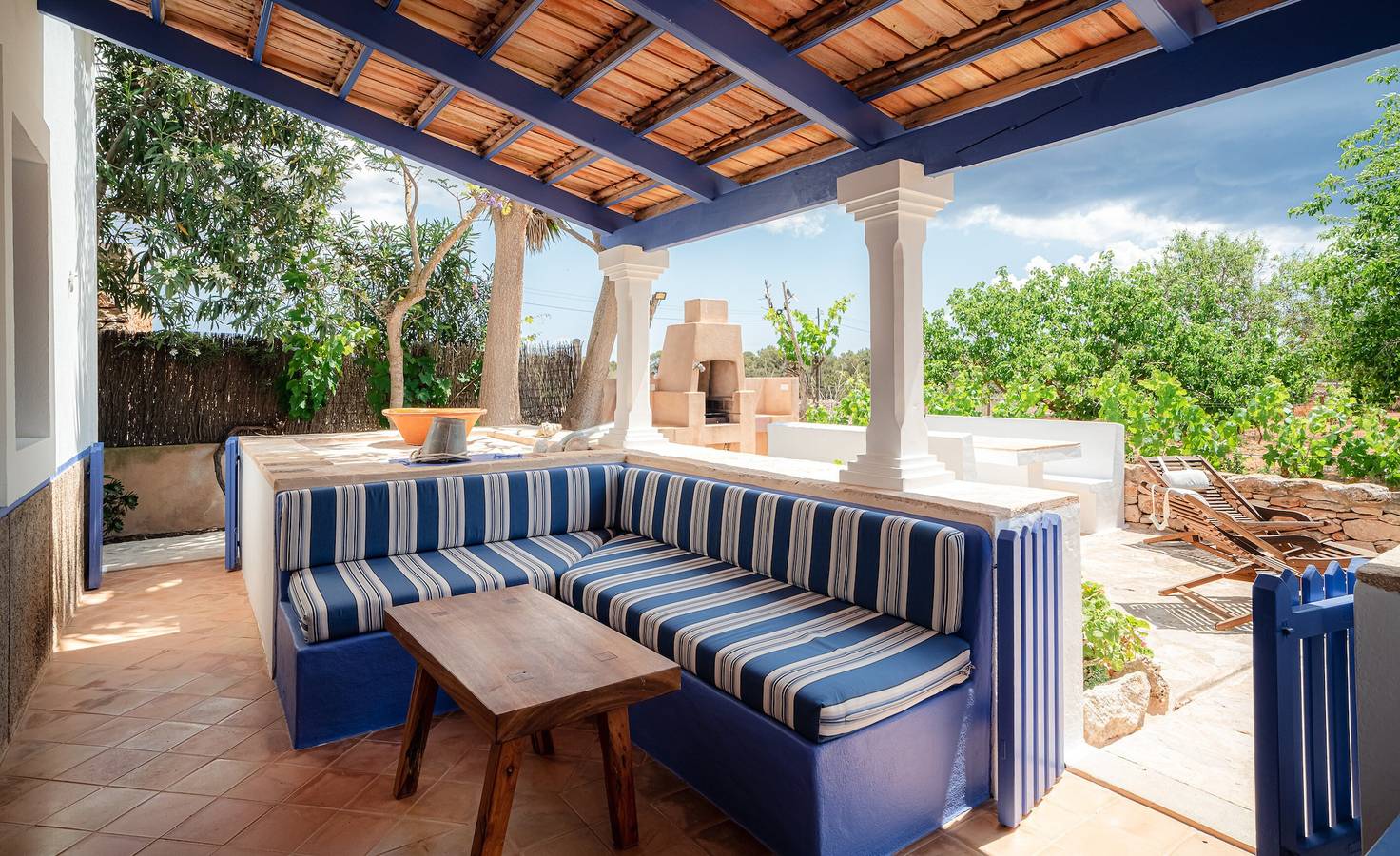 Casa de campo 'Can Pep Martí' com terraço privado, jardim partilhado e acesso Wi-Fi in Formentera, Baleares