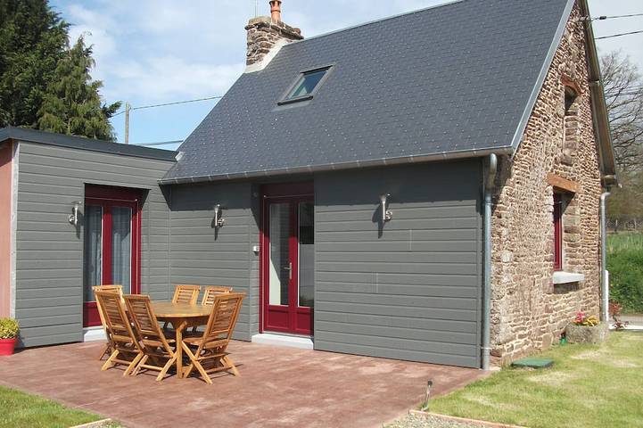 Gîte pour 4 personnes, avec jardin et terrasse à Saint-Jean-des-Champs