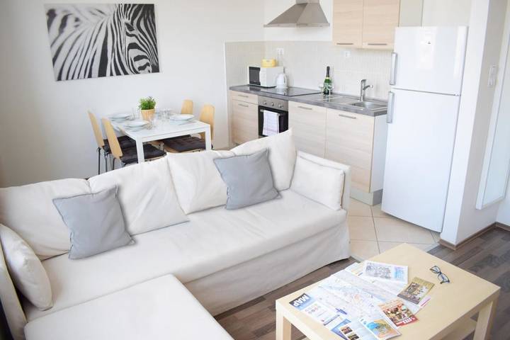 Vakantieappartement voor 6 personen, met balkon in Boedapest