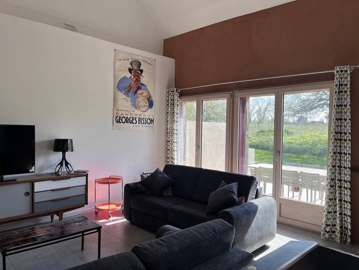 Gîte pour 8 personnes, avec terrasse et jardin à Saint-Jouin-Bruneval - 3