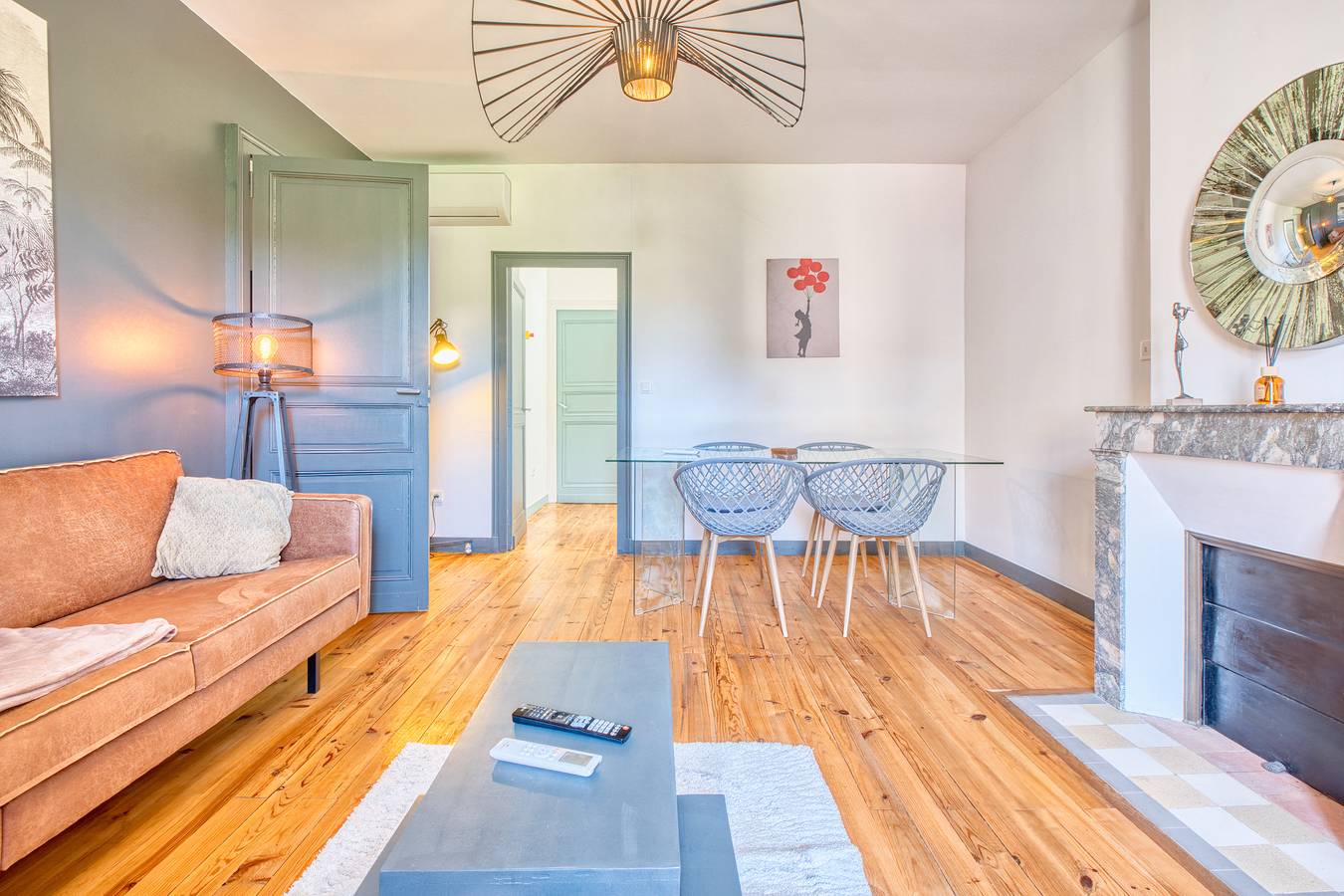 Appartement entier, Charmant appartement climatisé à Eymet, idéal pour 4 personnes, confort et sérénité garantis in Eymet, Périgord Pourpre