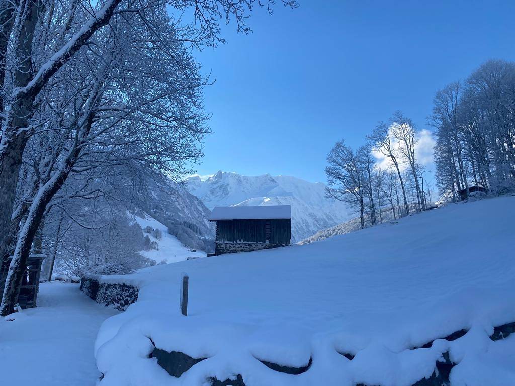 Ganze Ferienwohnung, Ferienchalet obere Chappelen 1 in Elm, Glarus Süd