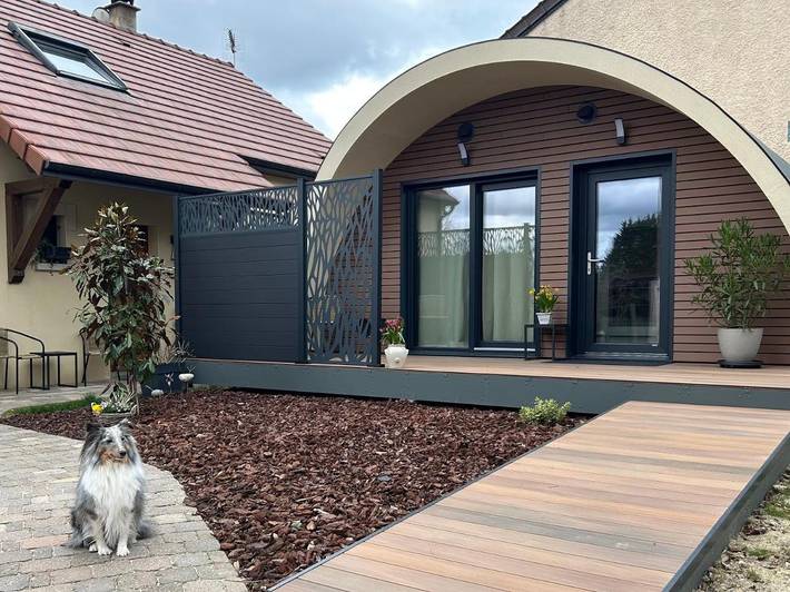 Maison de vacances pour 2 personnes, avec terrasse