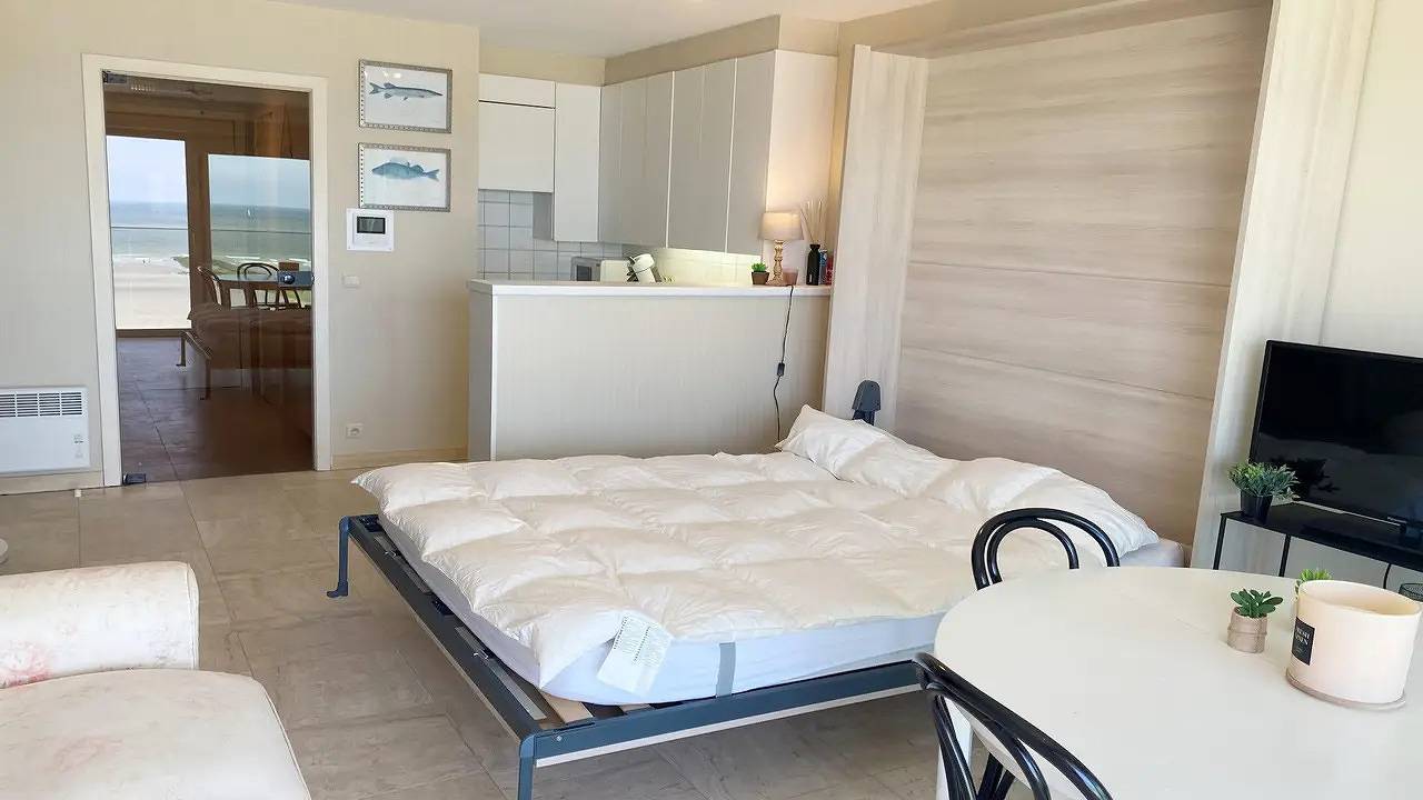 Ganze Ferienwohnung, Ferienwohnung für 4 Personen (40 m²) in Nieuwpoort in Nieuwpoort, Belgische Küste