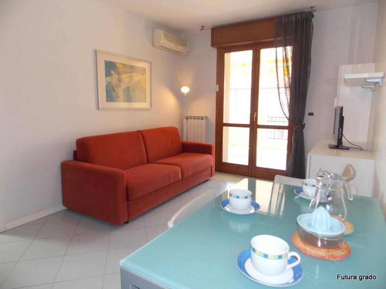 Appartement entier, Retraite paisible pour quatre personnes avec vue sur la ville in Grado, Province de Gorizia