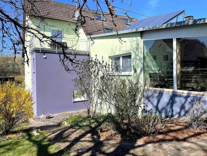 Ferienwohnung für 8 Personen, mit Garten und Seeblick sowie Balkon im Saarland - 4