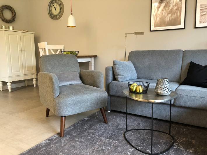 Ganze Wohnung, Ferienwohnung 'Urlaubsdomizil Dünenhof' mit Privatterrasse, Gemeinschaftsgarten und Wi-Fi in St. Peter-Bad, St. Peter-Ording