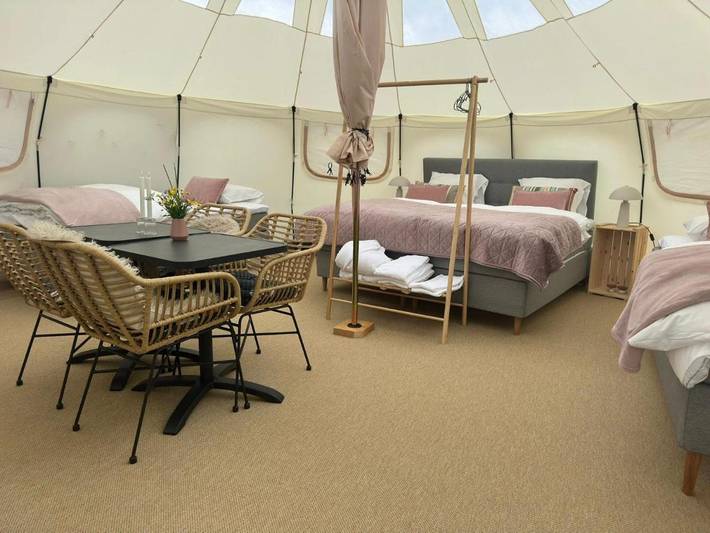 Camping für 4 Personen, mit Sauna und Whirlpool sowie Garten in Dänemark - 3