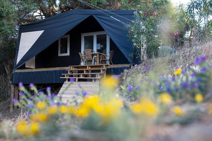 Camping para 3 personas, con Terraza y Jardín en Tarifa