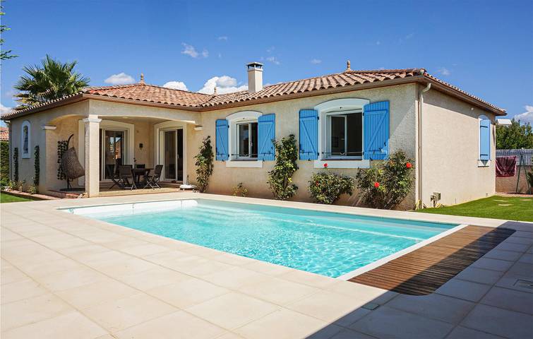 Location de vacances pour 4 personnes, avec piscine et terrasse à Puisserguier - 2