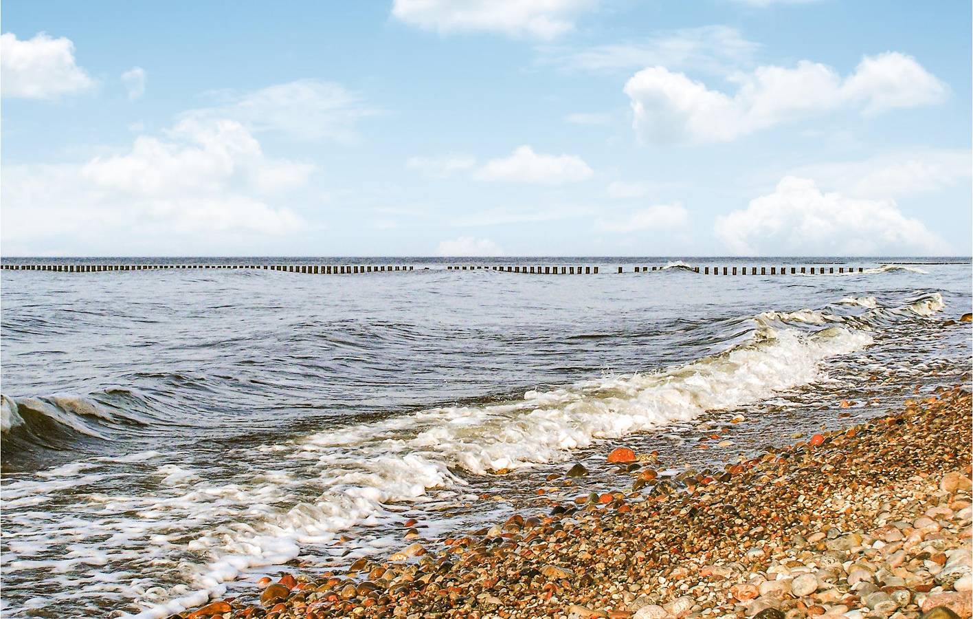 Ferienhaus für 5 Personen mit Terrasse in Krokowa