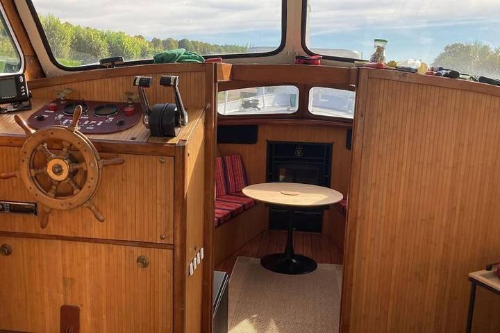 Bateau pour 2 personnes, avec vue et terrasse en Bourgogne-Franche-Comté - 4
