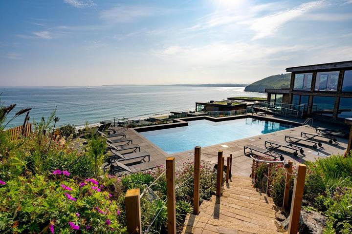 Holiday rental for 6 people, with Hot tub and Terrace as well as Garden and Pool in Carbis Bay