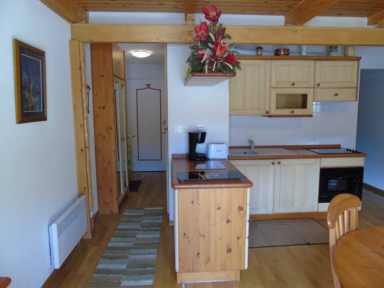 Entire apartment, Spacious 4-room apartment with mezzanine, 200m from ski lifts, Wifi included in Valfréjus, Modane