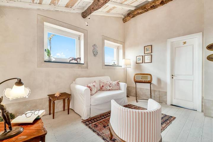 Ferienhaus für 7 Personen, mit Ausblick und Balkon