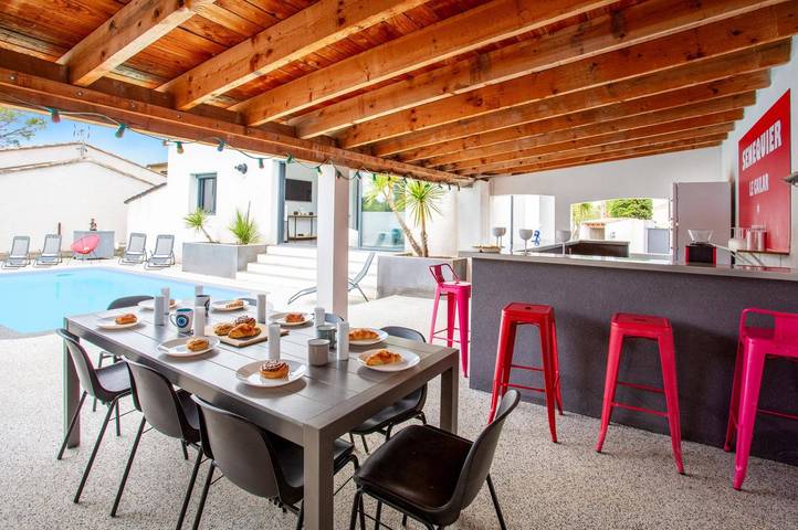 Villa pour 10 personnes, avec jardin, adapté aux familles dans le Gard - 4