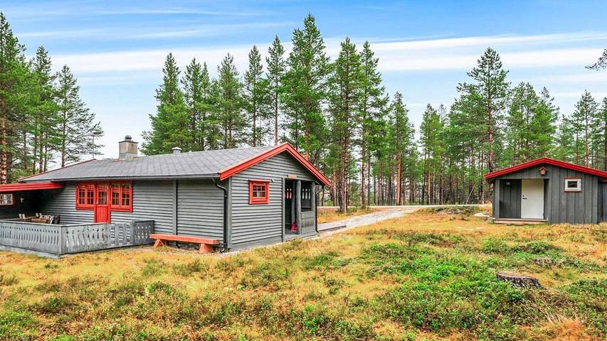 Ferienhaus für 7 Personen, mit Terrasse
