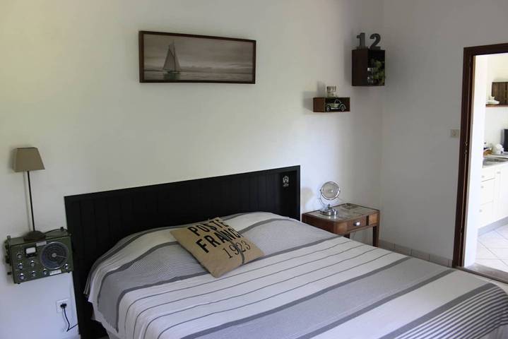 Gîte pour 2 personnes, avec jardin