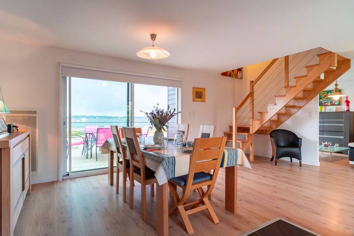 Location de vacances pour 5 personnes, avec Terrasse à Locmariaquer