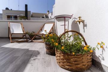 Gîte pour 3 personnes, avec vue et terrasse, animaux acceptés à Castellana Grotte