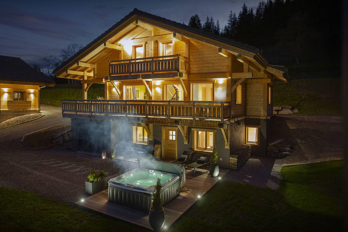 En famille pour 11 avec jacuzzi, proche village - Ovo Network in Manigod, Région d'Annecy