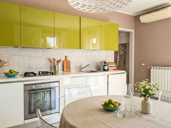 Appartement de vacances pour 3 personnes, avec balcon et jardin