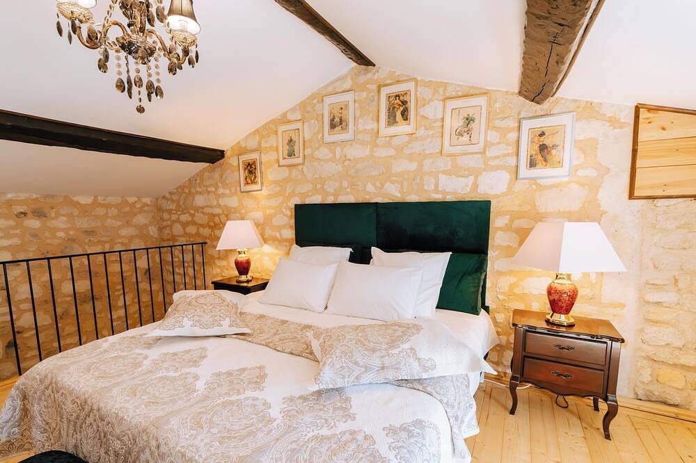 Gîte Marianne au Domaine Pagnon Gironde: quiet, heated swimming pool near Bordeaux in Saint-Gervais (Gironde), Blaye region