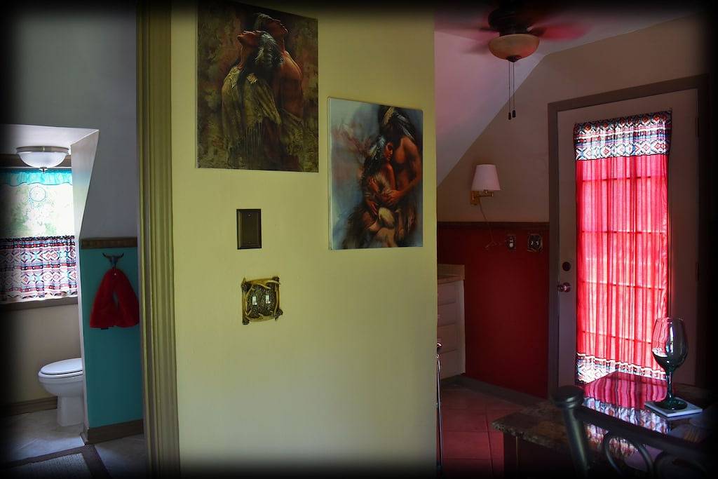 Das Versteck des großen Geistes in historischem Eureka Springs, Arkansas in Eureka Springs, Carroll County (AR)