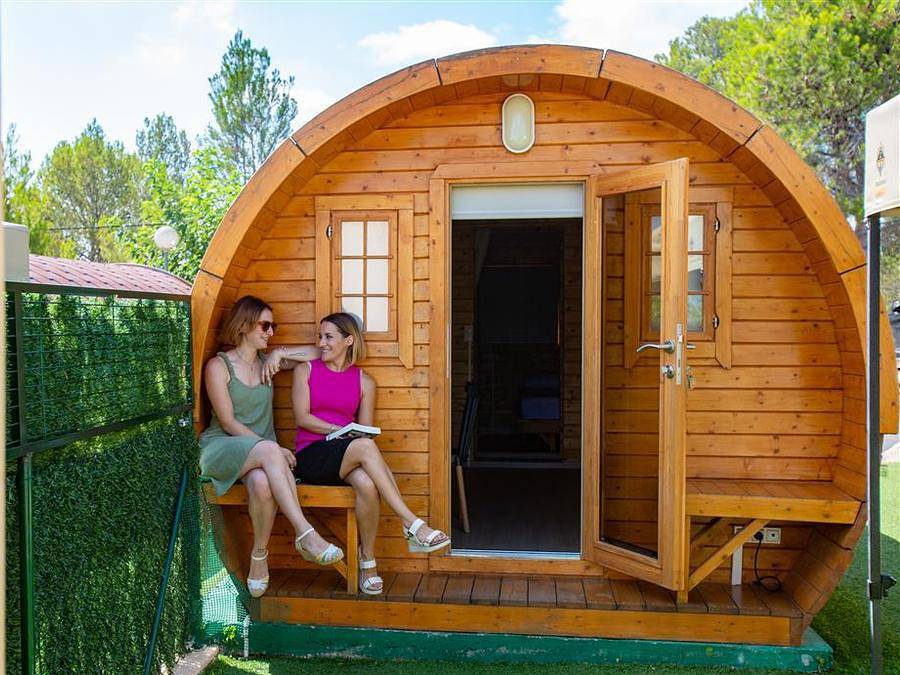 Camping Altomira  - Tiny house 4 personen - Cabaña in Navajas, Castellón Provinz