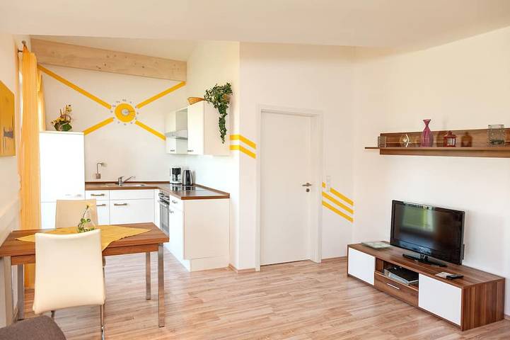 Bauernhof für 3 Personen, mit Garten und Balkon