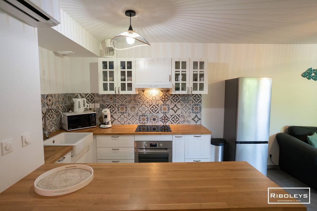 Appartement entier, Riboleys - T3 climatisé avec Wifi à 400m de la mer in Vias Plage, Vias