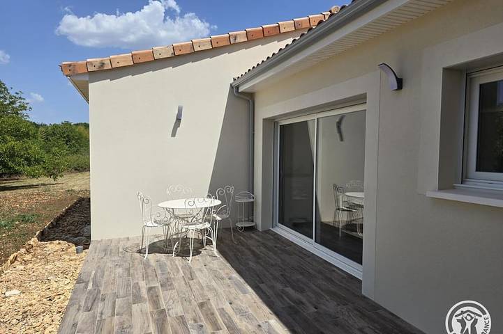 Appartement de vacances pour 4 personnes, avec Jardin