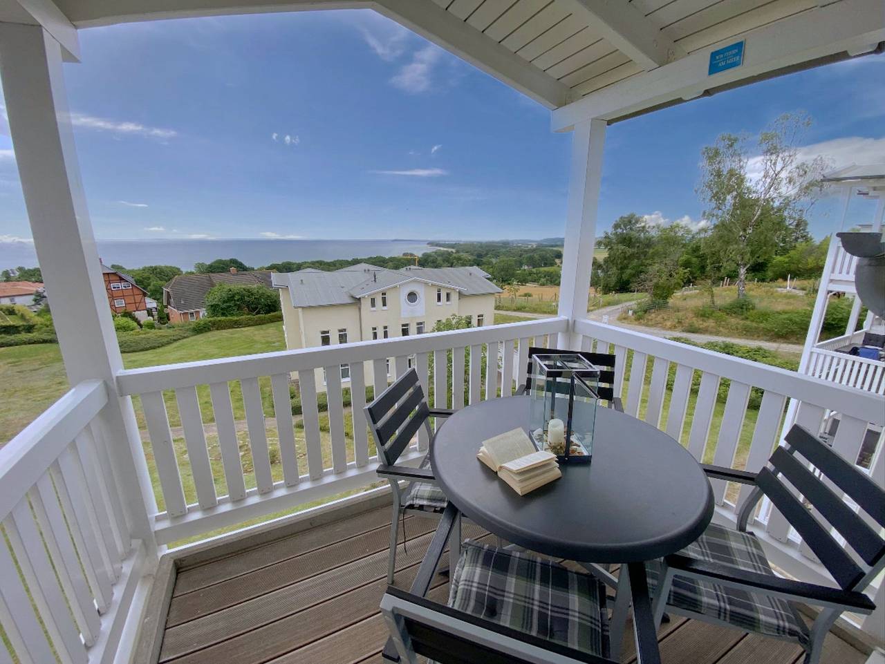 Ganze Ferienwohnung, Csp: Haus Having Wohnung Nr. 41 mit Balkon und Meerblick in Göhren, Rügen