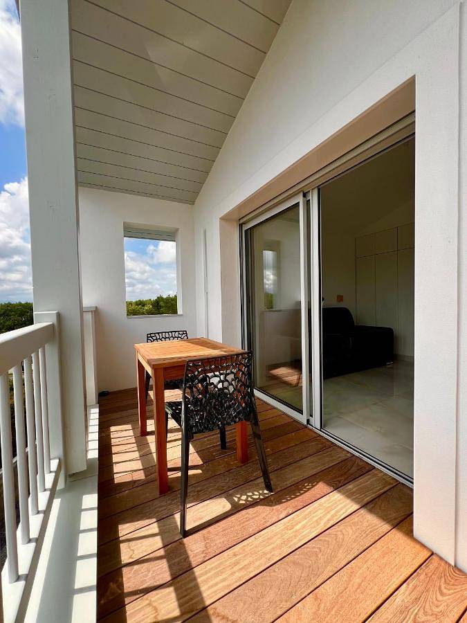 Gîte pour 2 personnes, avec balcon ainsi que vue et piscine à Arbonne - 4