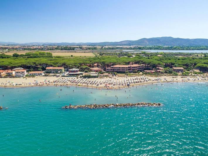 Ferienpark für 4 Personen, mit Pool und Kinderpool sowie Terrasse in der Toskana - 2