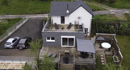 Gîte pour 6 personnes, avec jardin ainsi que balcon et jacuzzi en Moselle