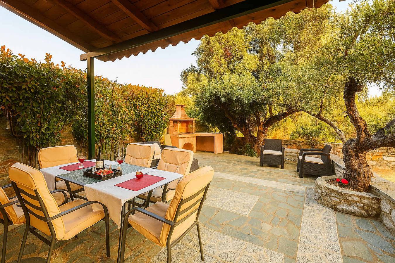 Ferienhaus für 6 Personen mit Garten in Stoupa, Messenien