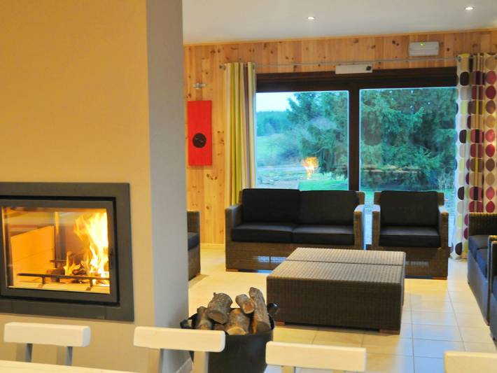 Location de vacances pour 18 personnes, avec terrasse ainsi que sauna et jardin, animaux acceptés à Houyet - 2