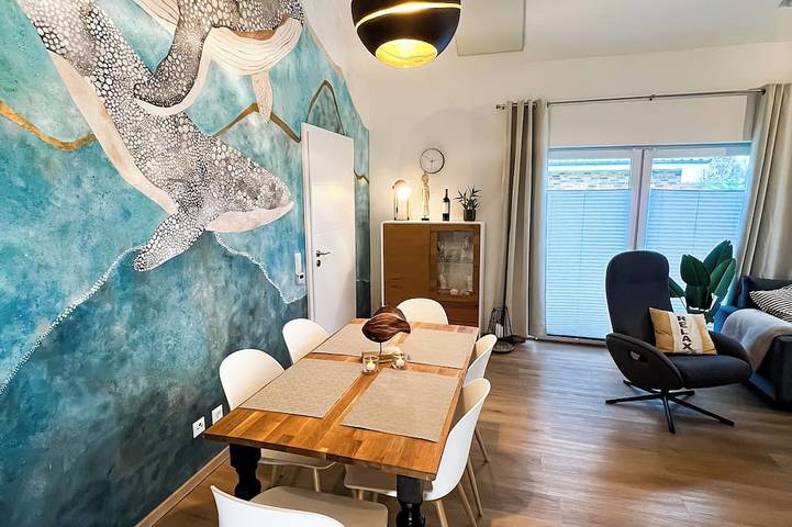 Ferienhaus für 4 Personen, mit Terrasse und Garten am Jadebusen