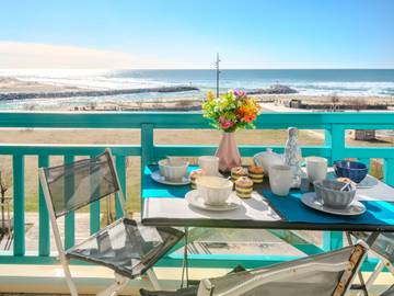 Gîte pour 4 personnes, avec balcon dans Mimizan Plage