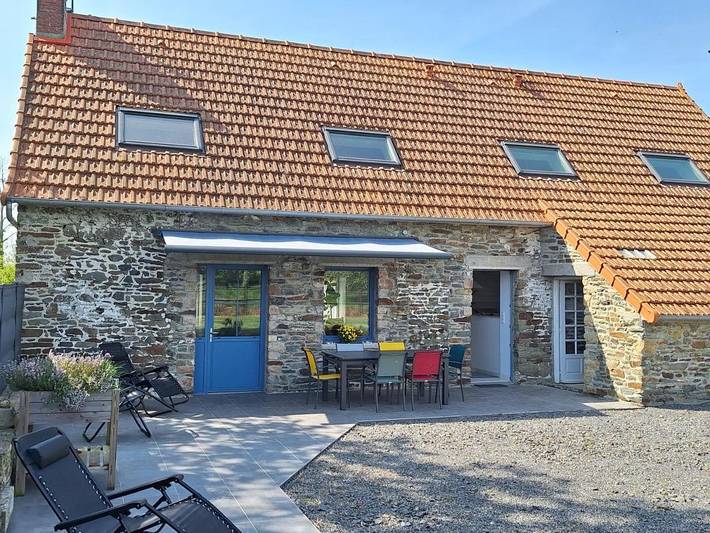 Maison de vacances pour 8 personnes, avec vue et jardin