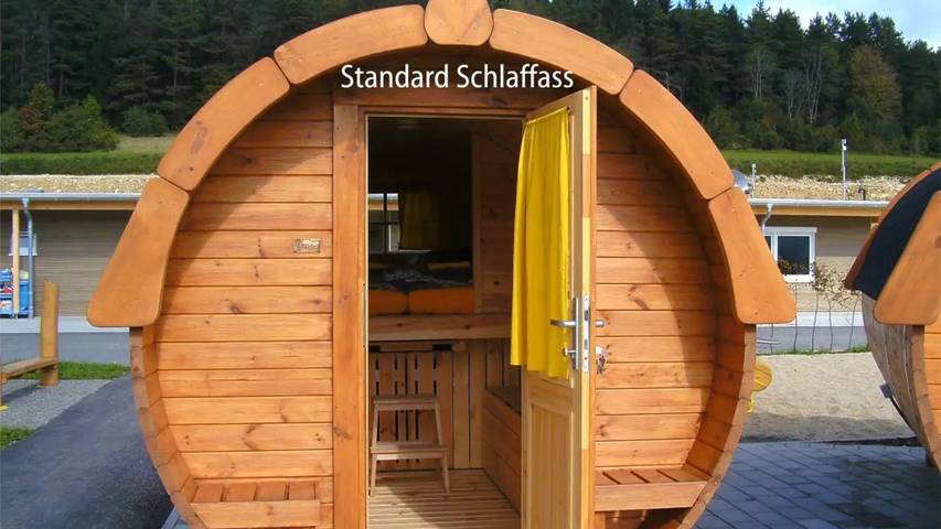 Hütte für 4 Personen, mit Terrasse in Baden-Württemberg