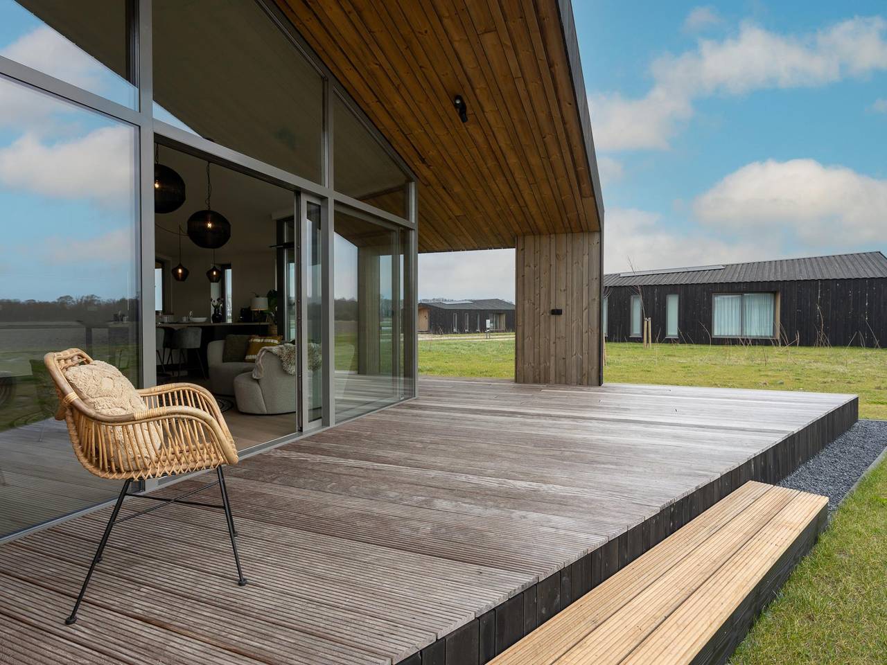 Naturhaus mit Sauna am Naturschutzgebiet in Wissenkerke, Zeeuwse Kust