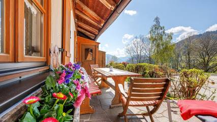 Chalet für 6 Personen, mit Terrasse und Sauna in Ruhpolding