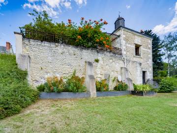 Maison de vacances pour 3 personnes, avec vue ainsi que jardin et terrasse dans le Loir-et-Cher