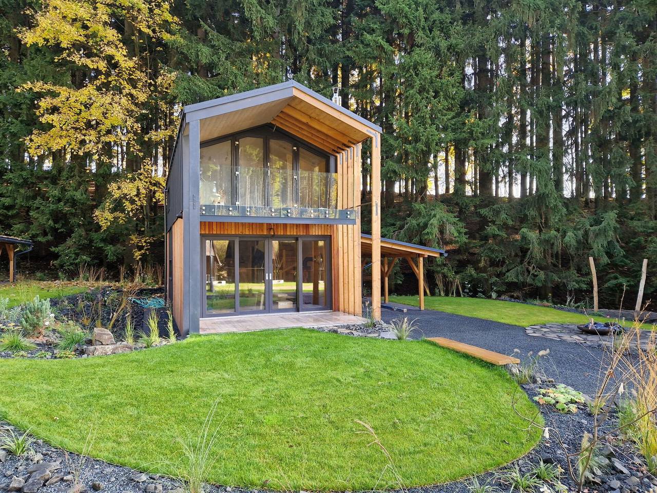 Luxe Timber Lodge & Relaxing Bath - Luxe Timber Lodge & Relaxing Bath 202.1 in Jungbuch, Region Trautenau
